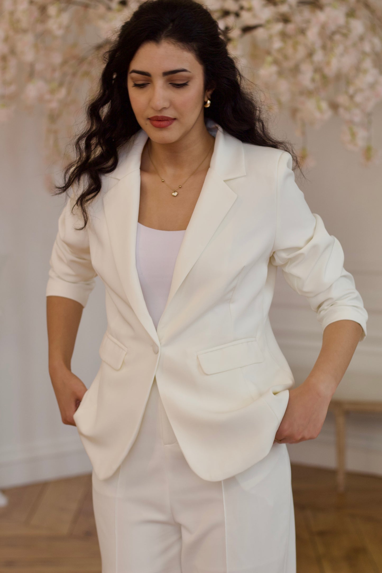 Blazer Droit Minimal Tia