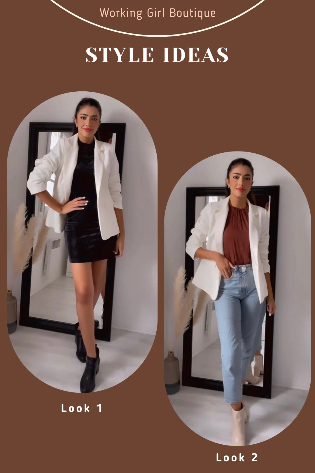 Blazer Droit Minimal Tia