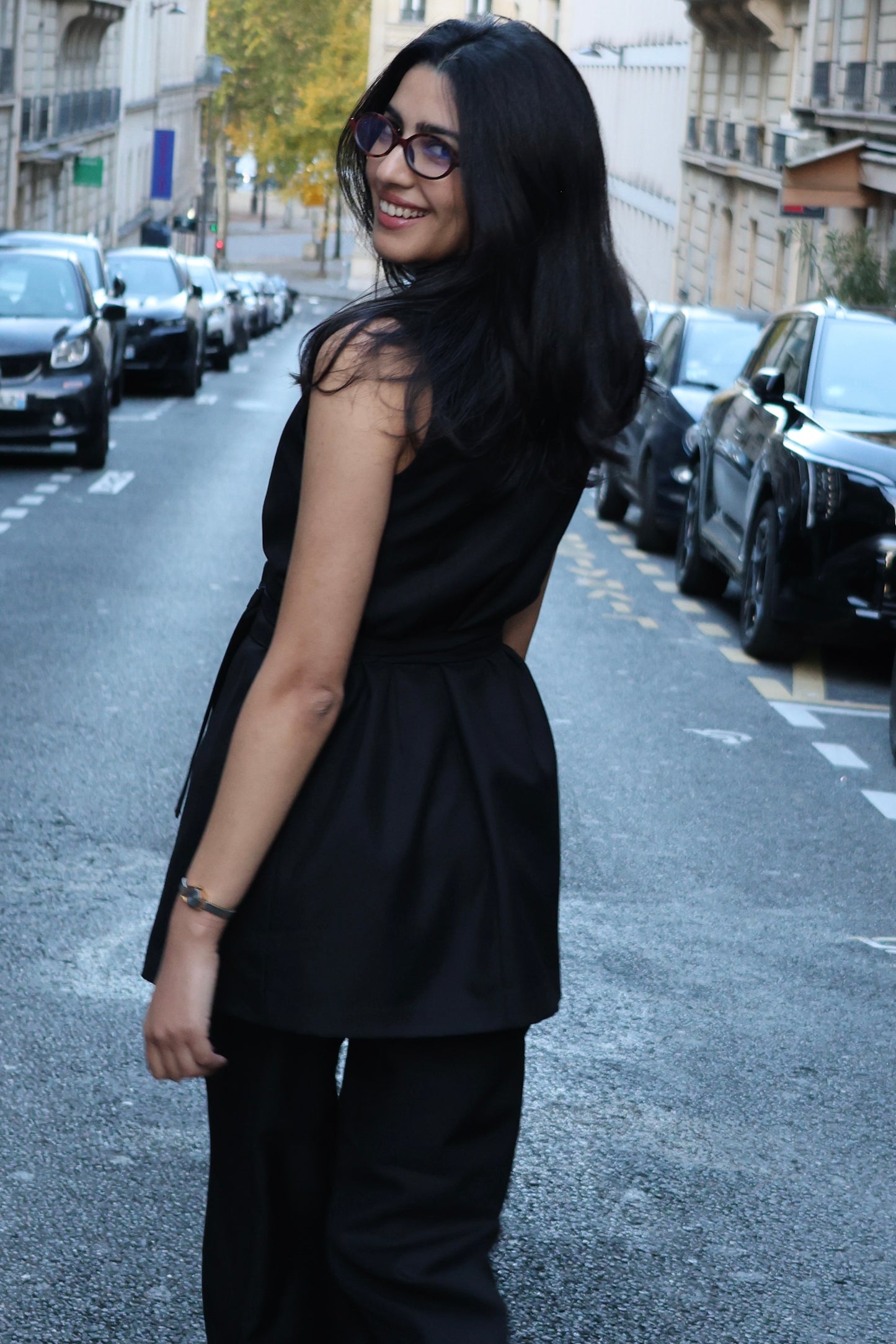 Gilet ceinturé Dina